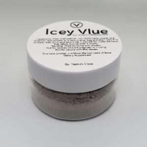 Icey Vlue | Kava Relaxing Powder | Potent | Unpleasant Taste Removed | Add Any Syrup Flavor | Supports Liver Health